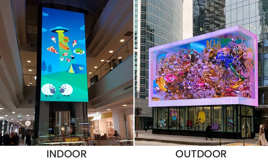 Indoor vs Outdoor LED Displays